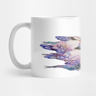 Sea Gulls Shore Birds Watercolor Mug